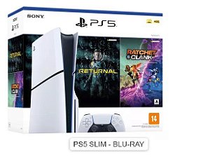 Console PlayStation 5 Sony - Edição DISK  com 2 Jogos.