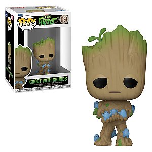 Funko Pop # 1194- Groot With - Marvel Deluxe