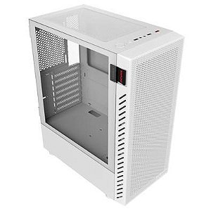 Gabinete Gamer Bolter White Ghost - Lateral em Vidro - Pcyes