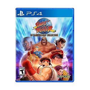 Jogo Street Fighter 30th Anniversary Collection - PS4