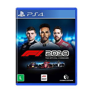 Jogo F1 2018 - PS4