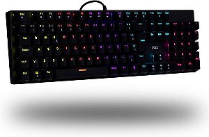 Teclado Gamer Mecânico Dazz Orion Essential Led Preto