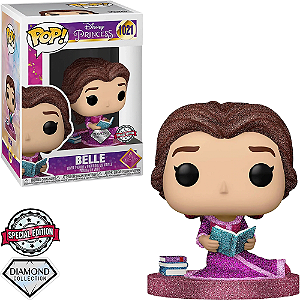 Funko Pop #1021 -Belle -Disney Gliter