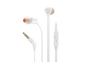 Fone De Ouvido In Ear Branco Jbl T110