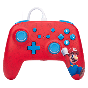Controle Switch Enchanced Super Mario