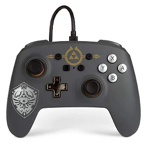 Controle Switch Enchanced Hylian Shield  - Powera