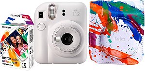 KIT CAMERA INSTAX MINI12 BOLSA BCA ART