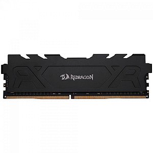 MEMORIA DDR4 REDRAGON RAGE PRETO 3200MHZ/CL16 8GB