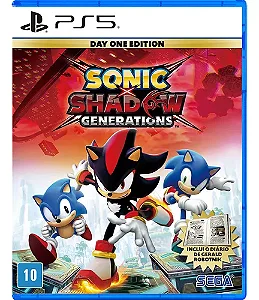 Jogo PS5 Sonic Shadow Generations