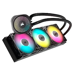 Water Cooler CPU Corsair Nautilus 360 RS ARGB 360mm Preto