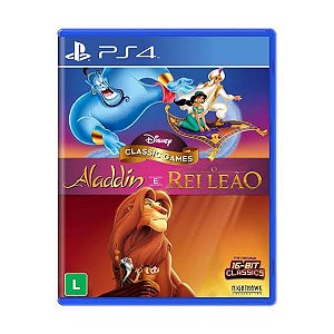 Jogo Aladdin e Rei Leão - PS4