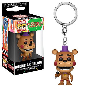 Chaveiro Pocket Pop - Rockstar Freddy - Rockstar Freddy