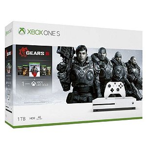 Console Xbox One S 1TB (Pacote Gears 5) - Microsoft