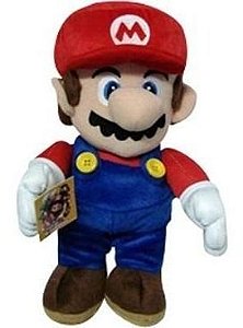 Pelúcia Turma Mario Bros Mario (30cm)