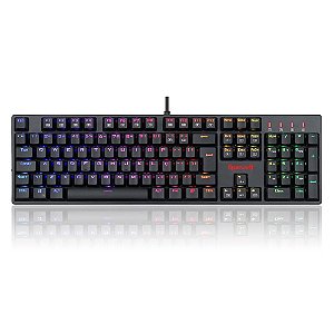 Teclado Mecânico Gamer Redragon Surara Pro - RGB Blue (K582RGB-PRO PT-BLUE)