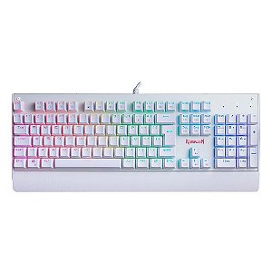 Teclado Gamer Redragon Kala Branco (K557W - RED)