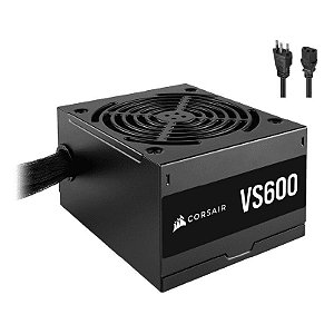 Fonte Corsair 600W 80 Plus