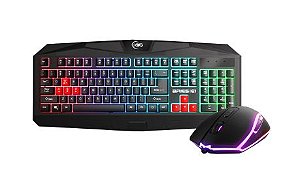 Teclado e Mouse Aries E1 - (KWG) RGB 2 em 1