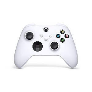 Controle Wireless: Robot White - Xbox One