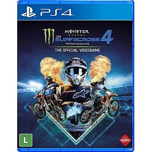 Jogo Monster Energy Supercross 4 - PS4