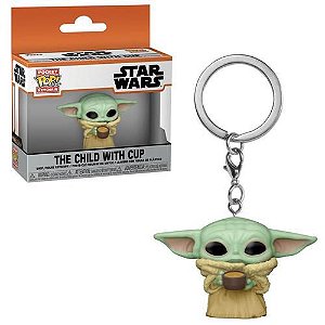 Chaveiro Pocket Pop - The Child With Cup - Star Wars