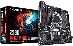 Placa Mãe Gigabyte Z390 M Gaming LGA 1151- Gigabyte