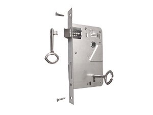 Mecanismo Para Fechadura 55 mm Interna Aliança Ref. 3700 Trinco Reversível  Reposição Porta Madeira