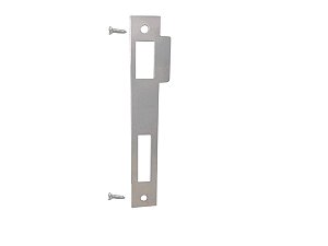 Contra Testa Para Fechadura 55 mm De Porta de Madeira Reposição Aliança Inox