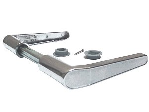Maçanetas Para Fechadura Simples de Porta Madeira Ferro Metal Casa Residência Stam  Ref. 03