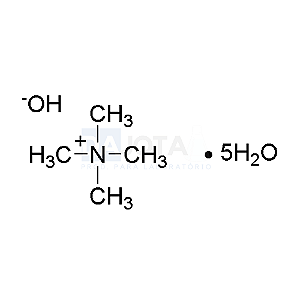 [10424-65-4] HIDROXIDO DE TETRAMETILAMONIO PENTAHIDRATADO (5H2O) 97%  (Hidróxido de tetrametilamônio), 25G