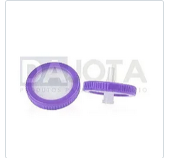 Filtro para seringa 25mm x 0.45 micras , membrana PVDF hidrofilico, emb 100 Pcs, marca Dajota