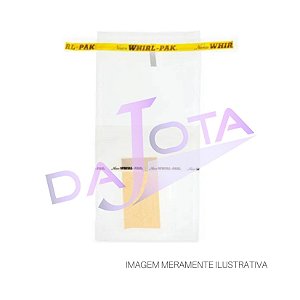 Saco Estéril Com Tarja Identificação , 532 Ml Pacote Com 500 Unidades 11,5 X 23 Cms, Marca Nasco