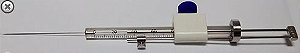Microseringa (Microsyringe) Para Cromatografia,Agulha Removivel, Mod. MS-NG100, 100Microlitros Exmire Com Guia.