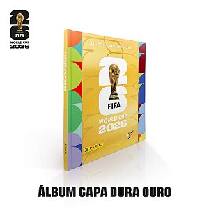 Álbum de Figurinhas Capa Dura Ouro FIFA 2026