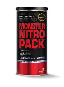 Monster Nitro Pack (44 Packs) - Probiótica (Novo)