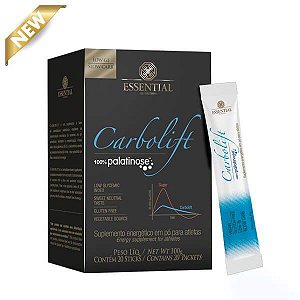 Carbolift Palatinose (20 Sticks de 15g) Essential Nutrition