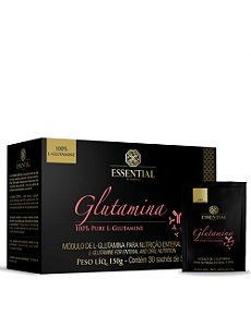 Glutamina - 30 sachês (5g) - Essential Nutrition