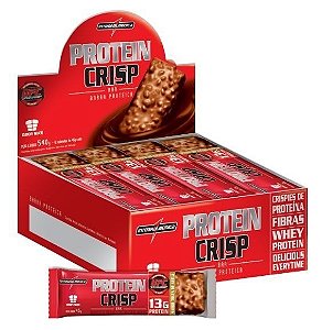 Protein Crisp Bar - Caixa com 12 unidades - Integralmédica
