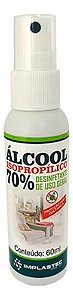 Álcool Isopropílico 70% 60ml Spray