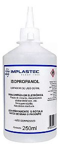Álcool Isopropilico Puro 99,8% 250 Ml Limpador