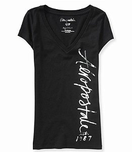 Aero Metallic V-neck