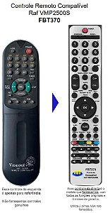 Controle Compatível RAF Videokê Vmp2500S FBT370