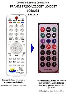 Controle Remoto Compatível P/ Nks Pk 1000 1500 Excellence 300 Pk5000 FBT2129