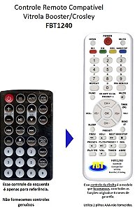 Controle Remoto Compatível Crosley Vitrola FBT1240