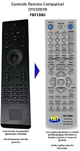 Controle Compatível Conversor Philips DTR1007B FBT1880