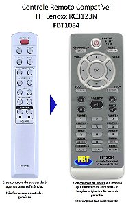 Controle Remoto Compatível Home Theater 300/a 3916/17 5000 Rc3123 39173 FBT1084