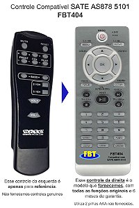 Controle Compatível Home HT Satellite 5.1 FBT404
