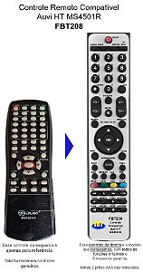 Controle Compatível para Home Theater AUVI MS4501-R FBT208