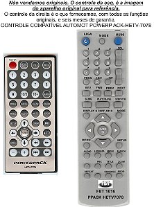 Controle Compatível Com Automotivo Powerpack HETV - 7078 FBT 1616
