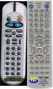 Controle Remoto Compatível - DURABRAND HT395 HomeTHEATER FBT1965